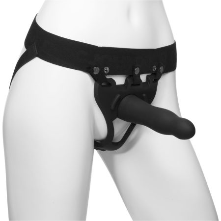 Extensions du corps de Doc Johnson – être Daring 2 pièces strap-on ensemble - Bulbed