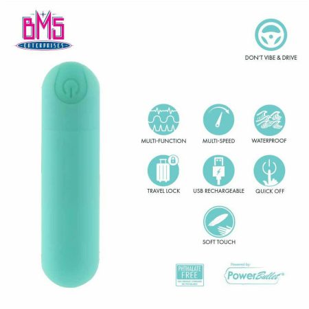 Pure Love® - Bulle d'alimentation rechargeable avec boîtier en silicone - Teal