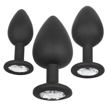 CalExotics® Kit anal silicone Gem – Noir