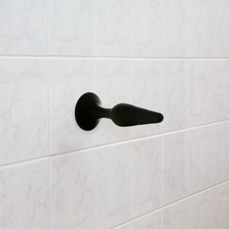 Pure Love® - Plug anal silicone – 4.5 pouces – Noir