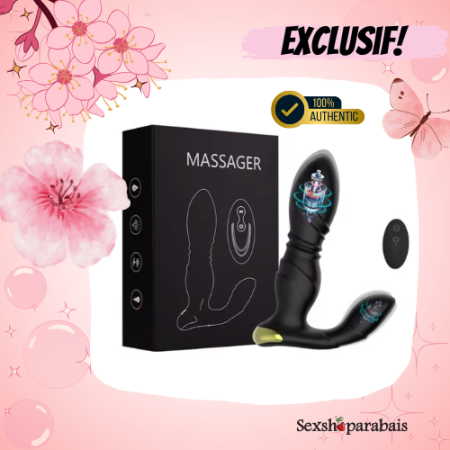 Masturbateur et masseur pour couples, vibromasseur mixte pour hommes et femmes, stimulateur clitoridien, jouet anal 2 en 1
