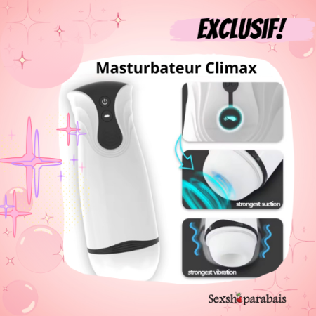 Masturbateur masculin vibrant  pussy réaliste , bouton d’activation rapide