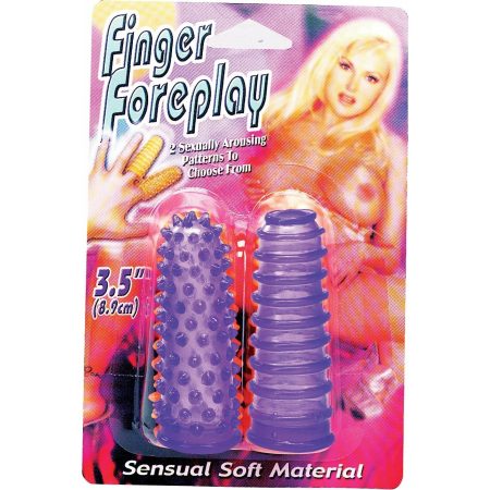 Finger Foreplay Nanma - Manches texturées - Violet