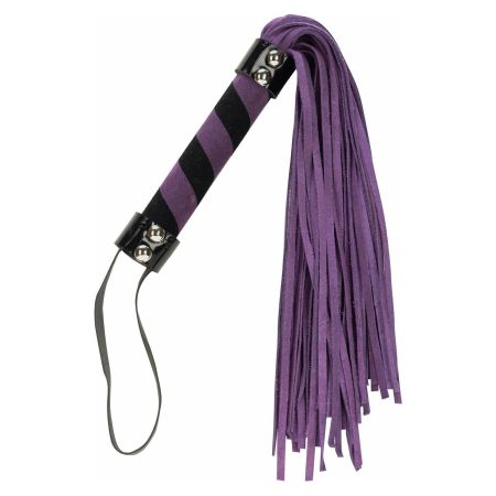 Punition Purple Suede Bondage Whip