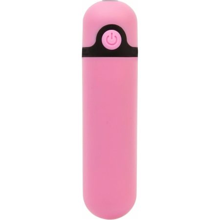PowerBullet Simple et Vrai - Bullet vibrant rechargeable - Rose