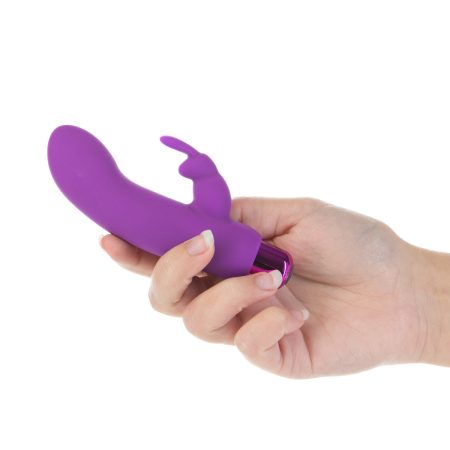 PowerBullet - Bunny d'Alice – Bullet rechargeable avec Manche de lapin amovible – Violet