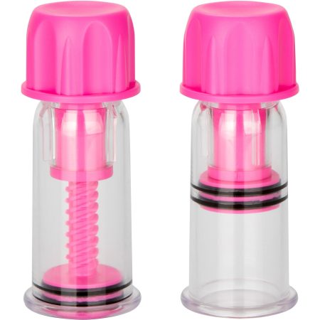 CalExotics® Mamelons jouer à l'aspirateur Twist Suckers - Rose