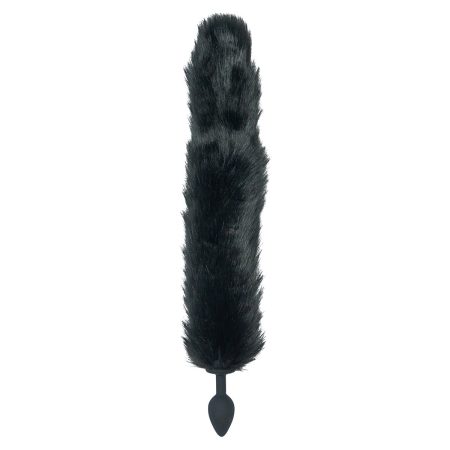 Pénalité - Fox Tail Silicone Anal Plug – Noir