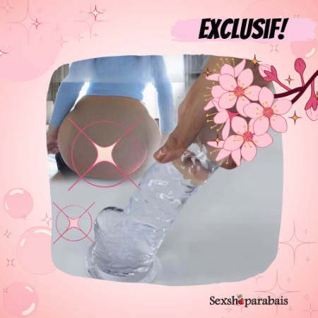 Dildo réalistes en cristal de silicone – Différentes tailles et couleurs, pénis artificiel pour femmes