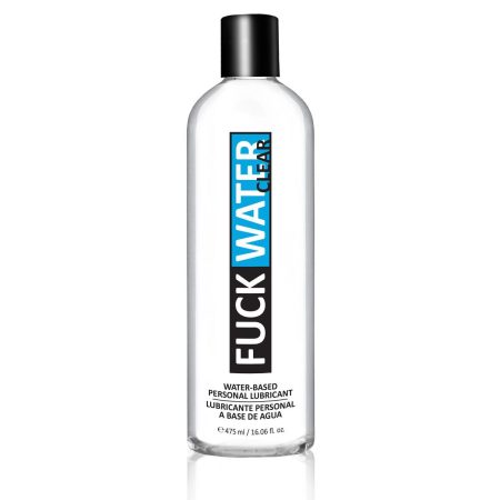 Eau de baise - Lubrifiant personnel à base d'eau claire - 16oz/480ml