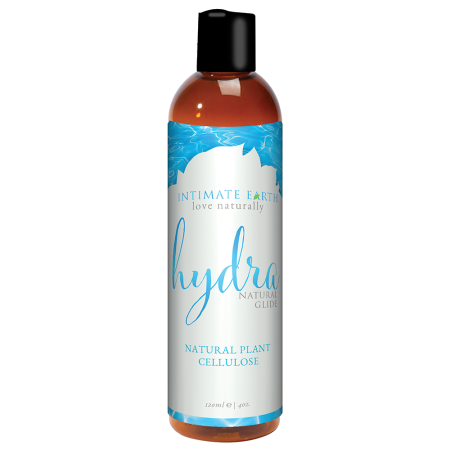 Glide de cellulose végétale naturelle d'Hydra pour la terre intime - 120ml/4oz