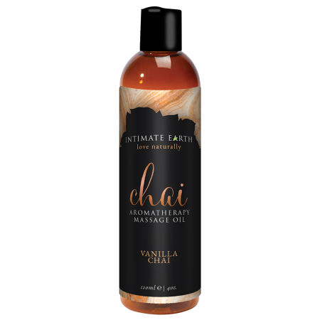 Huile de massage Aromathérapie Terre Intime - Vanille Chai - 120ml/4oz