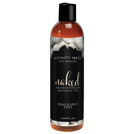 Huile de massage Aromathérapie Terre Intime - Sans parfum - 120ml/4oz