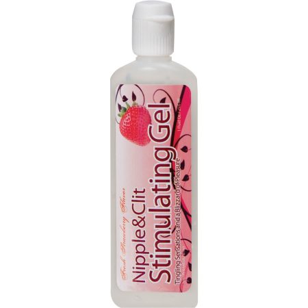 Doc Johnson Nipple & Gel stimulant à fente - Fraises