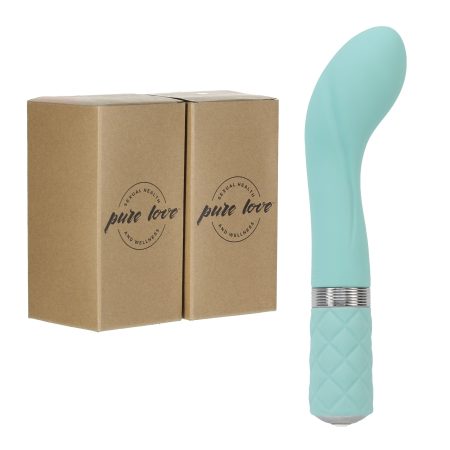 Vibrateur G-Spot avec cristal Swarovski® – Teal