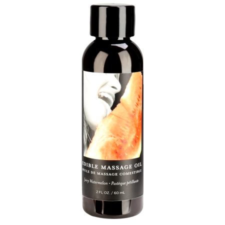 Huile de massage de chanvre comestible du corps terrestre - pastèque - 60ml/2oz