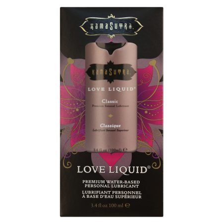Kama Sutra Love Liquide - Lubrifiant à base d'eau de qualité supérieure - 100ml / 3,4oz