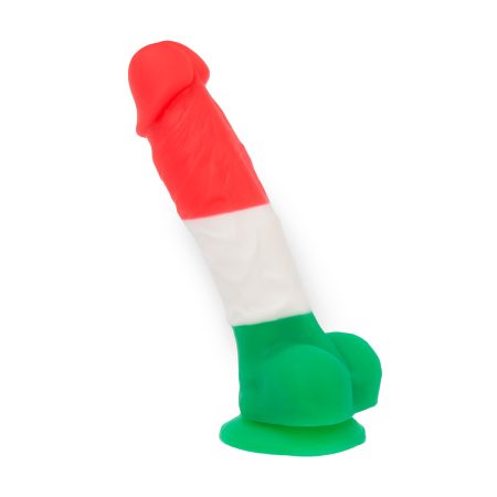 Pure Love® - Dildo réaliste tricolore avec base d'aspiration – 7 po.