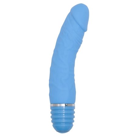 NMC Vibrateur en silicone 6" Bendable Buddy - Bleu