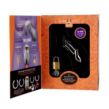 CB-6000 Chrome Appareil de chasteté Homme