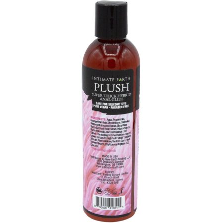 Terre intime - Glide Anal hybride super épaisse en peluche – 240 ml / 8 oz.