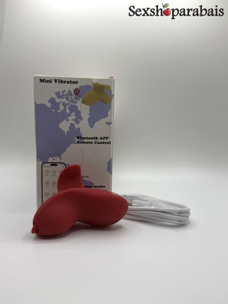 Vibromasseur portable mini avec 9 fréquences de vibration apps / exclusif Sexshoparabais