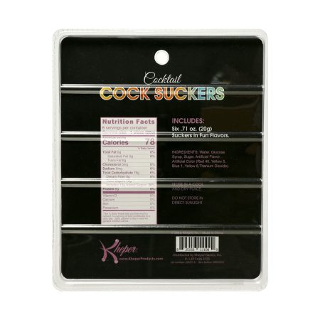 Jeux Kheper - Cock Cock Suckers Candy – Pack de 6