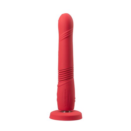 Lovense - Gravity - Bluetooth® Automatic Thrusting & Vibrating Dildo – Rouge