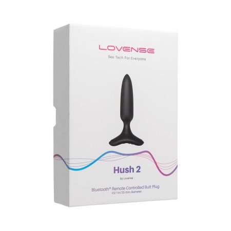 Lovense Hush 2 Vibrant prise télécommandée – Noir