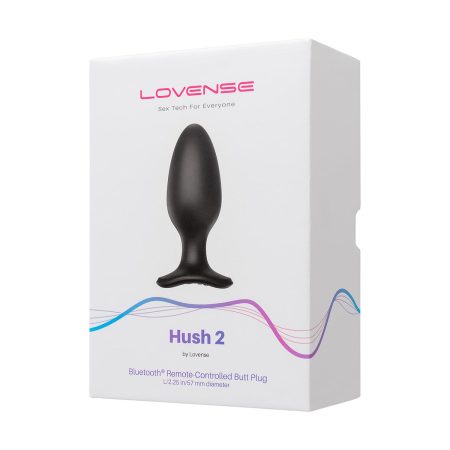 Lovense Hush 2 Vibrant prise télécommandée – 2,25 – Noir