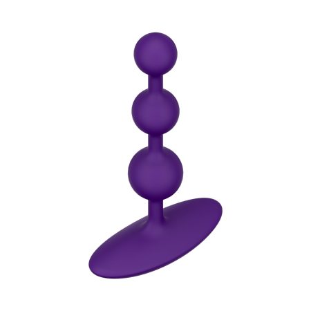 ROMP - Perles anales ampli – violet