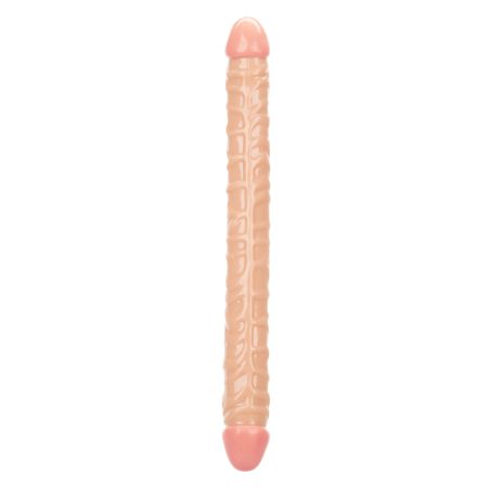 CalExotics® - Taille Queen® - Dildo à double extrémité – Ivoire