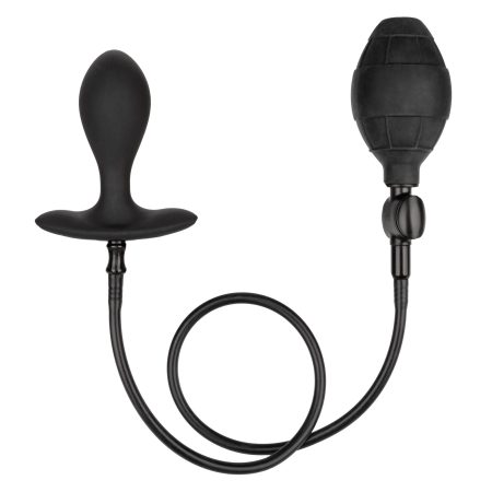 Plug gonflable en silicone pondéré CalExotics® - Noir