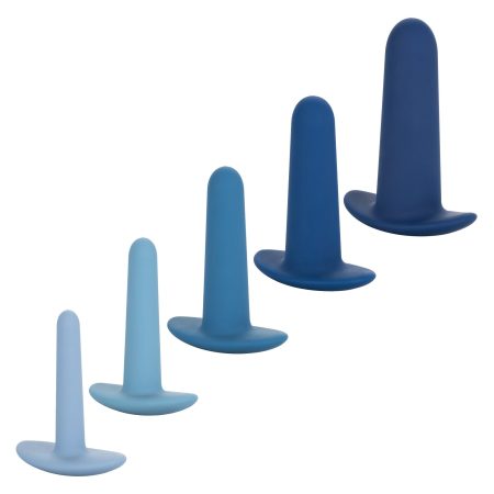 CalExotics® They-ology Ensemble d'entraînement anal portatif 5 pièces - Bleu