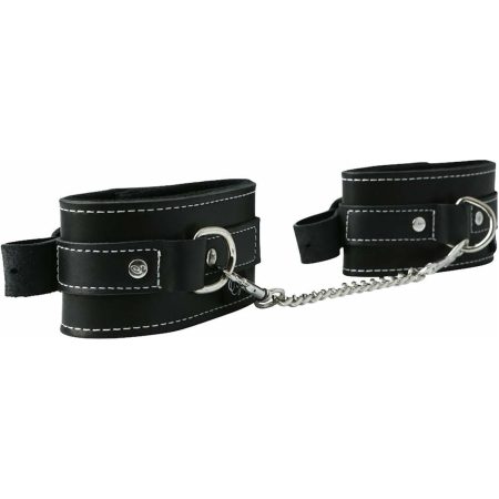 Feuilles de sport Bord Bondage retenue de cheville en cuir