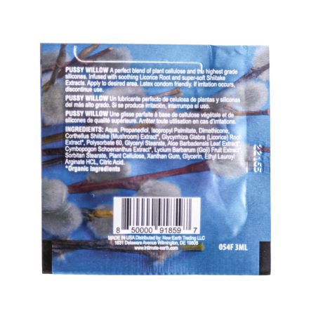 Glide hybride en soie de saule pussy – Oreiller Pack 3mL