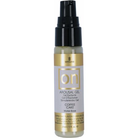 Sensuva ON Gel naturel d'excitation pour elle – 1 oz - Cake de café