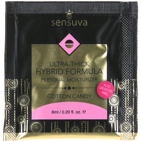Formule hybride Sensuva Ultra-Thick – Hydratant personnel - 6ml/0,2oz, Candy de coton