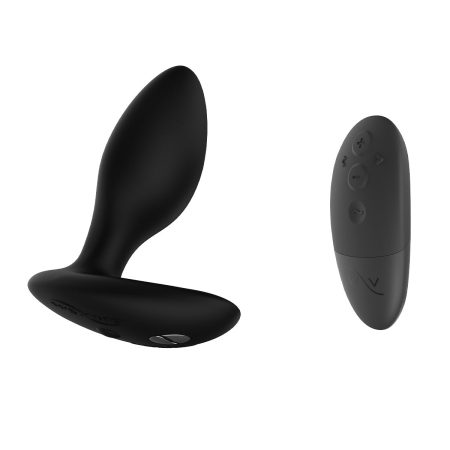 We-Vibe® - Ditto+ - Plug anal vibrant avec télécommande - Satin noir