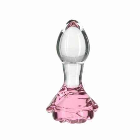 Oreiller Talk - Rosy- Plug anal en verre luxueux