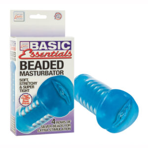 BASIC ESSENTIALS - BEADED MASTURBATOR