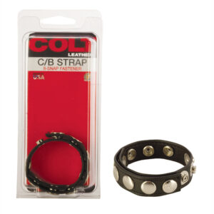 COLT® 8 SNAP FASTENER LEATHER STRAP