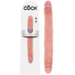 KING COCK 12" SLIM DOUBLE DILDO