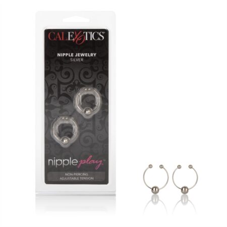 NIPPLE RINGS ARGENT