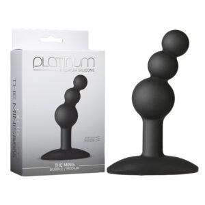 PLATINUM SILICONE BUBBLE BLACK