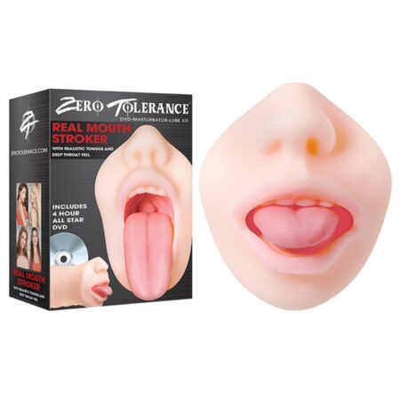 REAL MOUTH STROKER - FLESH