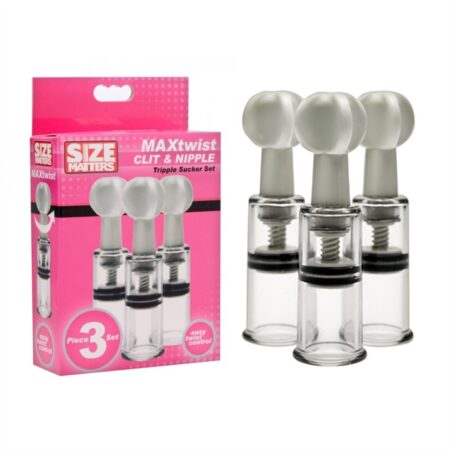 MAX TWIST CLIT AND NIPPLE TRIPLE SUCKER SET