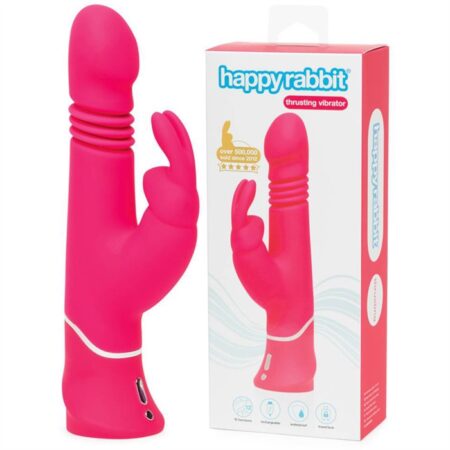 Happy Rabbit Thrusting Realistic Pink