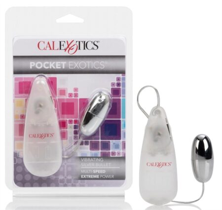Pocket Exotics Vibrating Silver Bullet