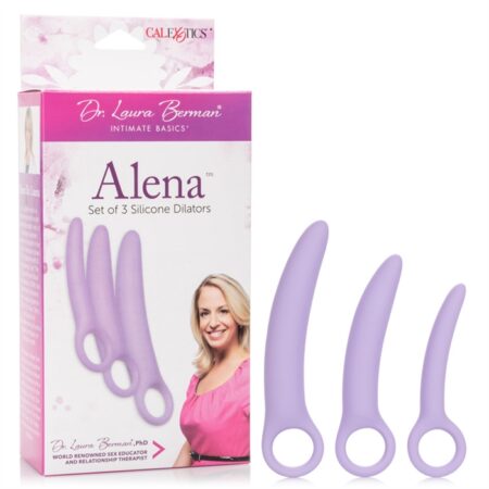 Dr. Laura Berman Alena Set of 3 Silicone Dilator